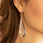 Crystal Crowns - White - Paparazzi Earring Image