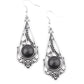 Canyon Climate - Black - Paparazzi Earring Image