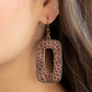 Primal Elements - Copper - Paparazzi Earring Image