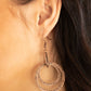 Distractingly Dizzy - Copper - Paparazzi Earring Image