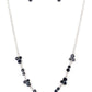 Gorgeously Glistening - Blue - Paparazzi Necklace Image