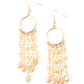 Dazzling Delicious - Gold - Paparazzi Earring Image