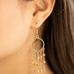 Dazzling Delicious - Gold - Paparazzi Earring Image