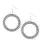 Above The RIMS - Silver - Paparazzi Earring Image