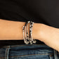 Head-Turning Twinkle - Black - Paparazzi Bracelet Image