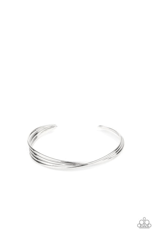 Bringing Basics Back - Silver - Paparazzi Bracelet Image