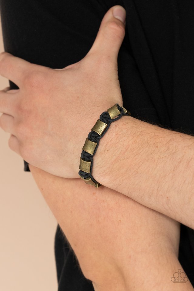 Rural Crew - Black - Paparazzi Bracelet Image