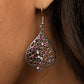 Full Out Florals - Pink - Paparazzi Earring Image