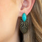 Rural Roadrunner - Brass - Paparazzi Earring Image