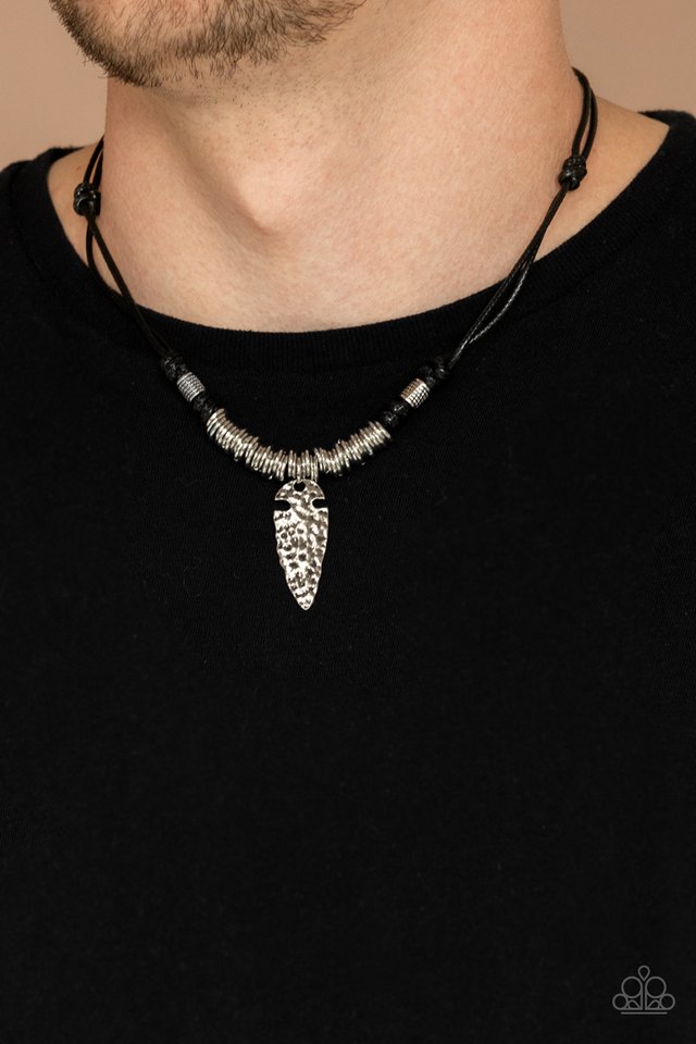Rush In ARROWHEAD-First - Black - Paparazzi Necklace Image