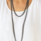 Save Your TIERS - Black - Paparazzi Necklace Image