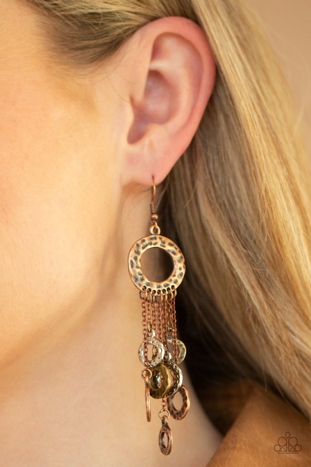 Right Under Your NOISE - Multi - Paparazzi Earring Image