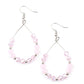 Wink Wink - Pink - Paparazzi Earring Image