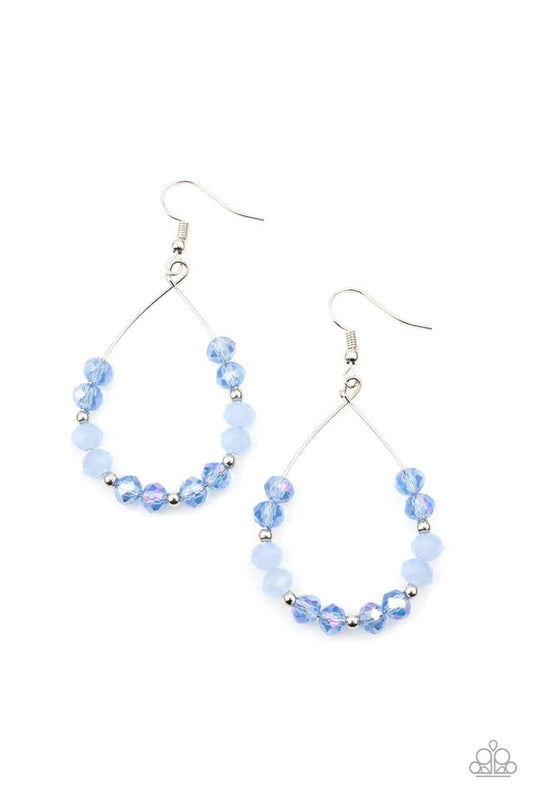 Wink Wink - Blue - Paparazzi Earring Image