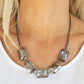 Heard It On The HEIR-Waves - Black - Paparazzi Necklace Image