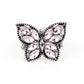 Fluttering Fashionista - Pink - Paparazzi Ring Image