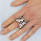 Fluttering Fashionista - Pink - Paparazzi Ring Image