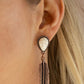 Totally Tran-QUILL - Copper - Paparazzi Earring Image