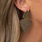 PRIMAL Factors - Brass - Paparazzi Earring Image