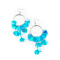 Holographic Hype - Blue - Paparazzi Earring Image