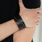 Every STITCH Way - Black - Paparazzi Bracelet Image