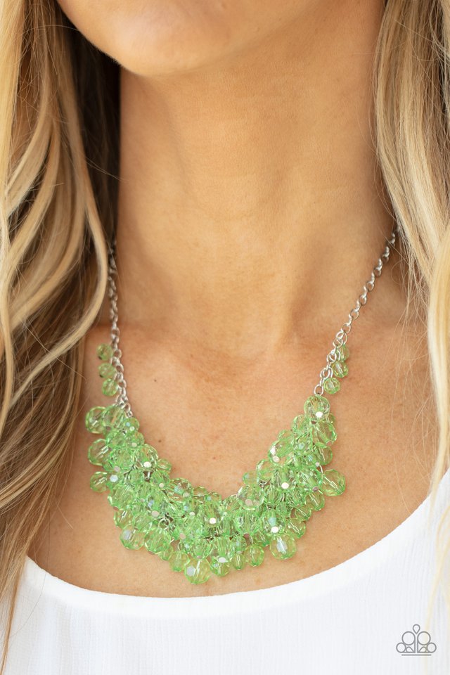 Let The Festivities Begin - Green - Paparazzi Necklace Image