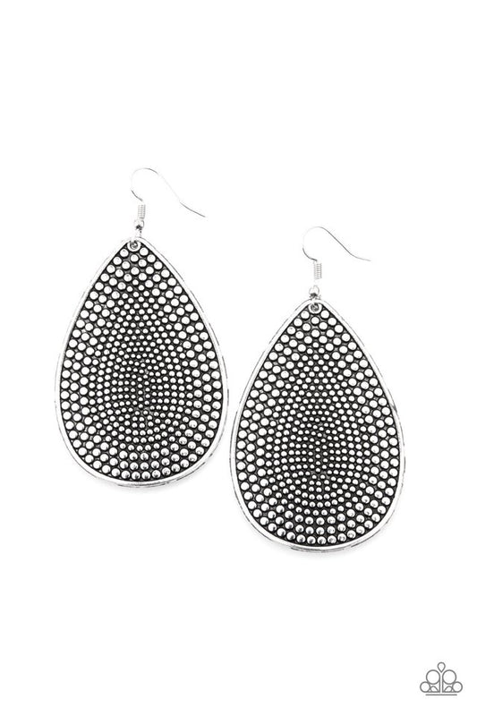 Artisan Adornment - Silver - Paparazzi Earring Image