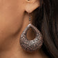 Flirtatiously Flourishing - Copper - Paparazzi Earring Image