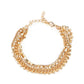 Brilliantly Beaming - Gold - Paparazzi Bracelet Image