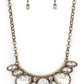 Never SLAY Never - Brass - Paparazzi Necklace Image