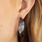 Curves In All The Right Places - Black - Paparazzi Earring Image