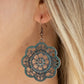 Western Mandalas - Copper - Paparazzi Earring Image