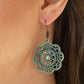 Western Mandalas - Brass - Paparazzi Earring Image