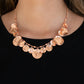 GLISTEN Closely - Copper - Paparazzi Necklace Image