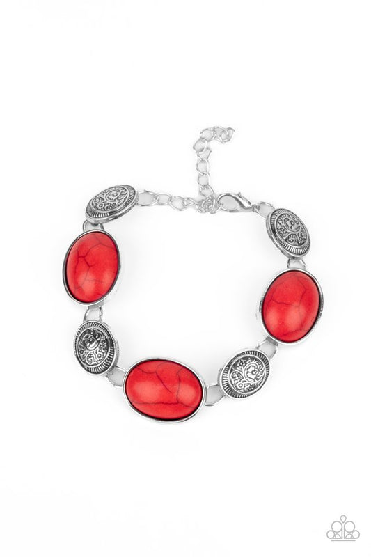 Cactus Country - Red - Paparazzi Bracelet Image