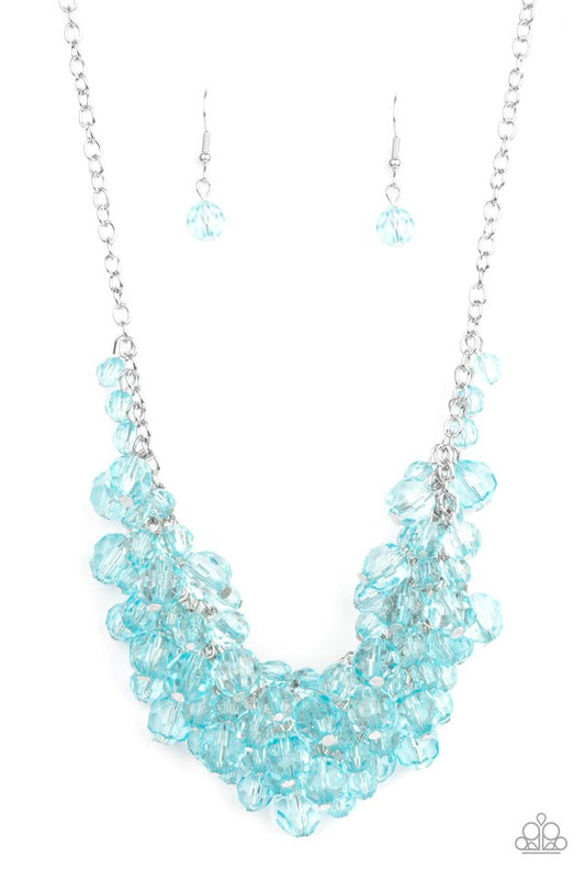 Let The Festivities Begin - Blue - Paparazzi Necklace Image