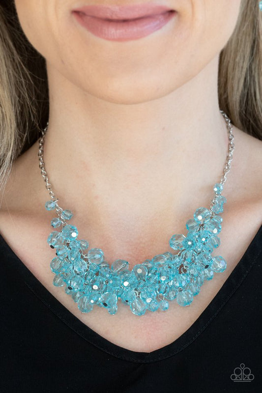 Let The Festivities Begin - Blue - Paparazzi Necklace Image