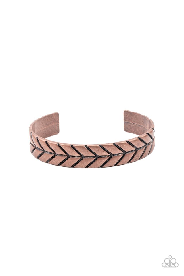 Ancient Archer - Copper - Paparazzi Bracelet Image