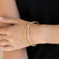 Plus One Status - Gold - Paparazzi Bracelet Image