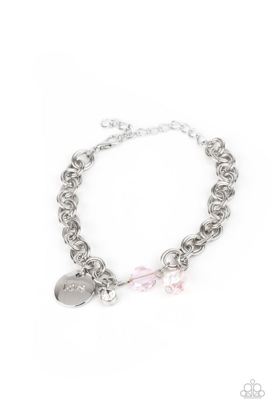 Lovable Luster - Pink - Paparazzi Bracelet Image