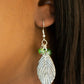 LEAF It To Fate - Green - Paparazzi Earring Image