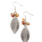 LEAF It To Fate - Brown - Paparazzi Earring Image