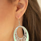 Orchard Bliss - Green - Paparazzi Earring Image