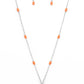 Go Tell It On The MESA - Orange - Paparazzi Necklace Image