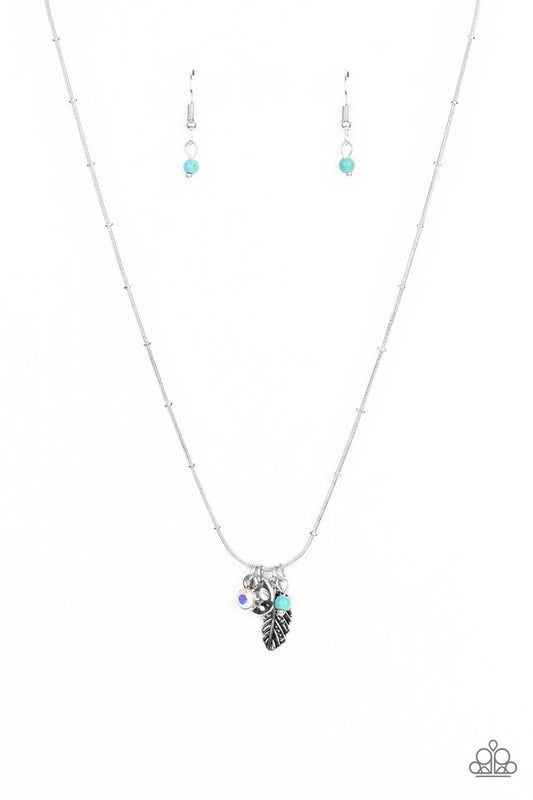 Wildly WANDER-ful - Blue - Paparazzi Necklace Image