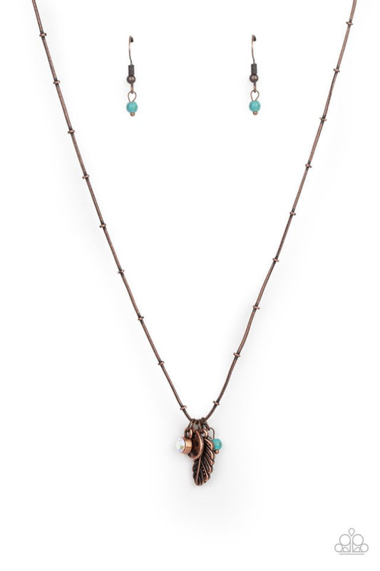 Wildly WANDER-ful - Copper - Paparazzi Necklace Image