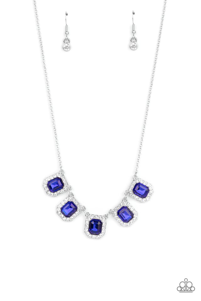 Next Level Luster - Blue - Paparazzi Necklace Image
