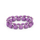 Colorfully Country - Purple - Paparazzi Bracelet Image