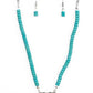 Country Sweetheart - Blue - Paparazzi Necklace Image
