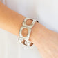 In OVAL Your Head - Silver - Paparazzi Bracelet Image